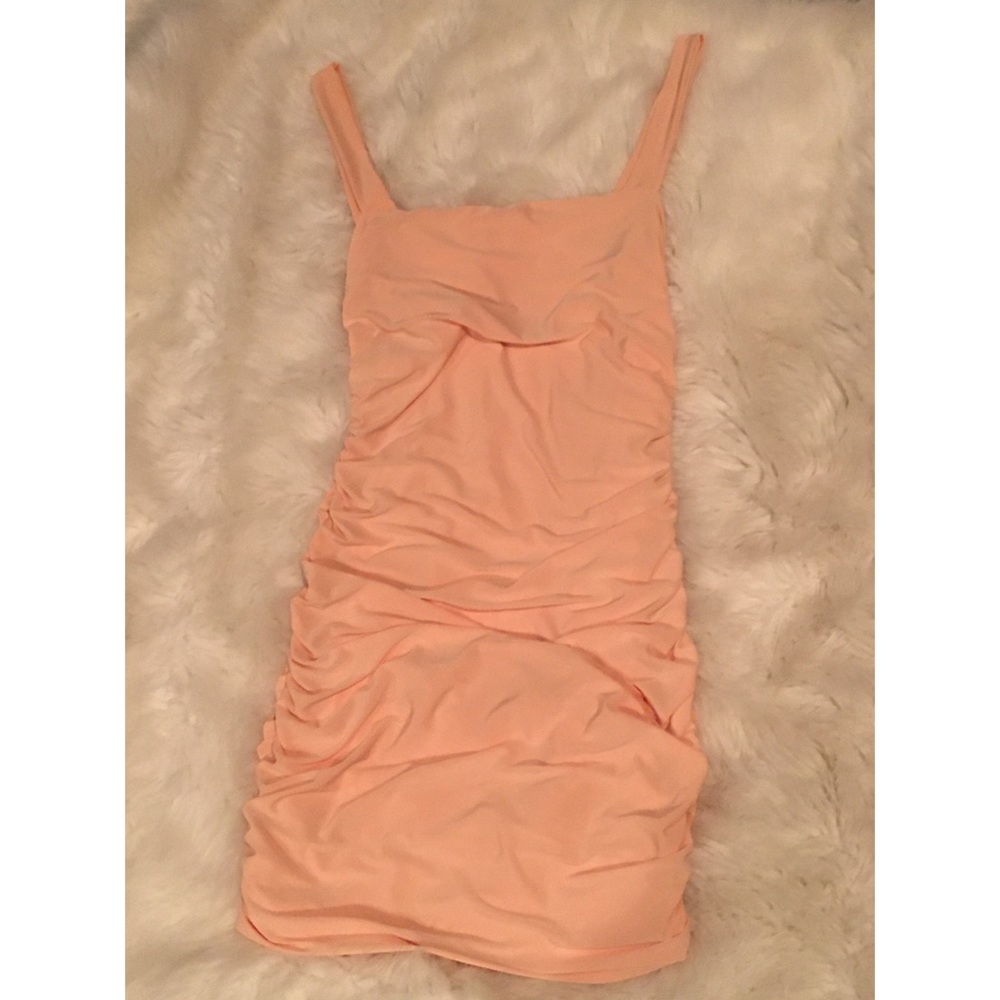 Peach Dress